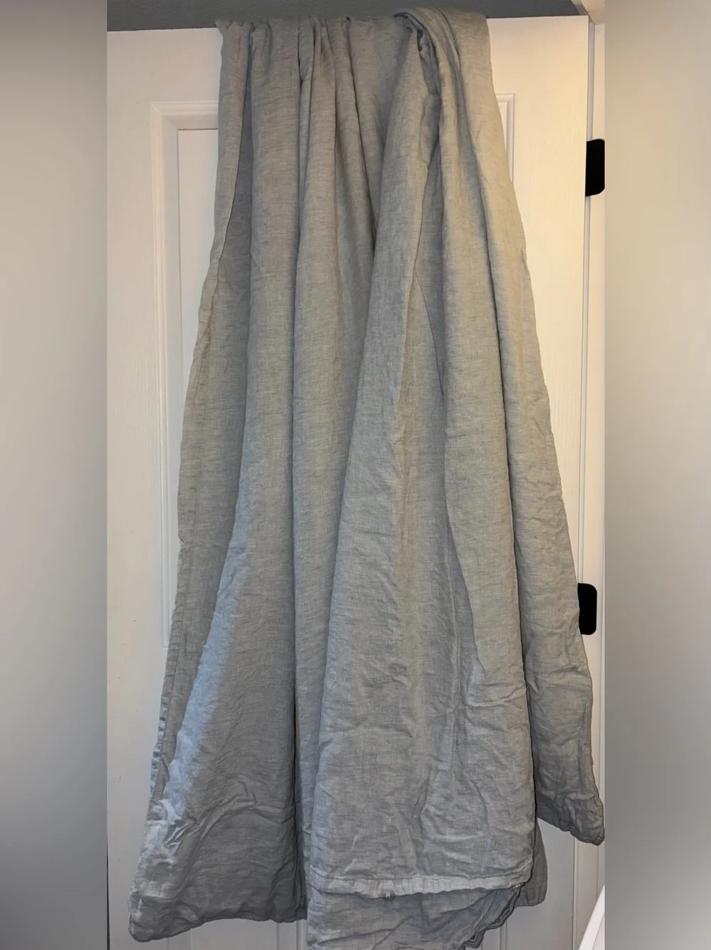Pottery Barn Belgian Flax Linen Duvet Full/Queen